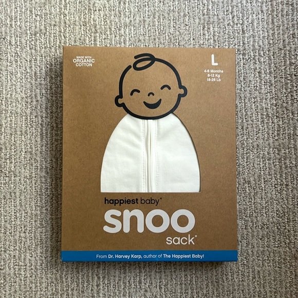 New in Box Happiest Baby Snoo Sleep Sack Swaddle Sz L - Picture 1 of 2
